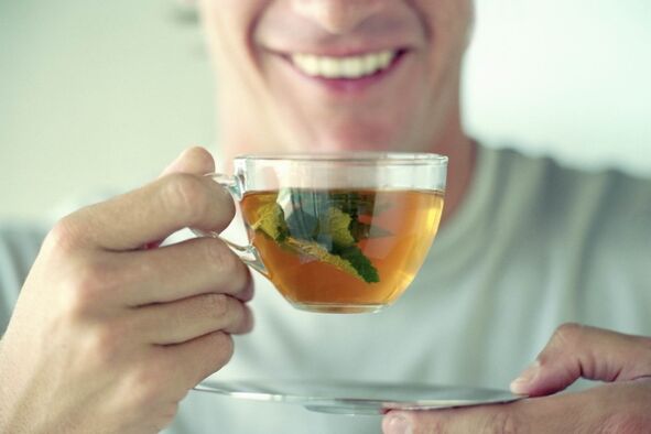 Herbal tea treats prostatitis